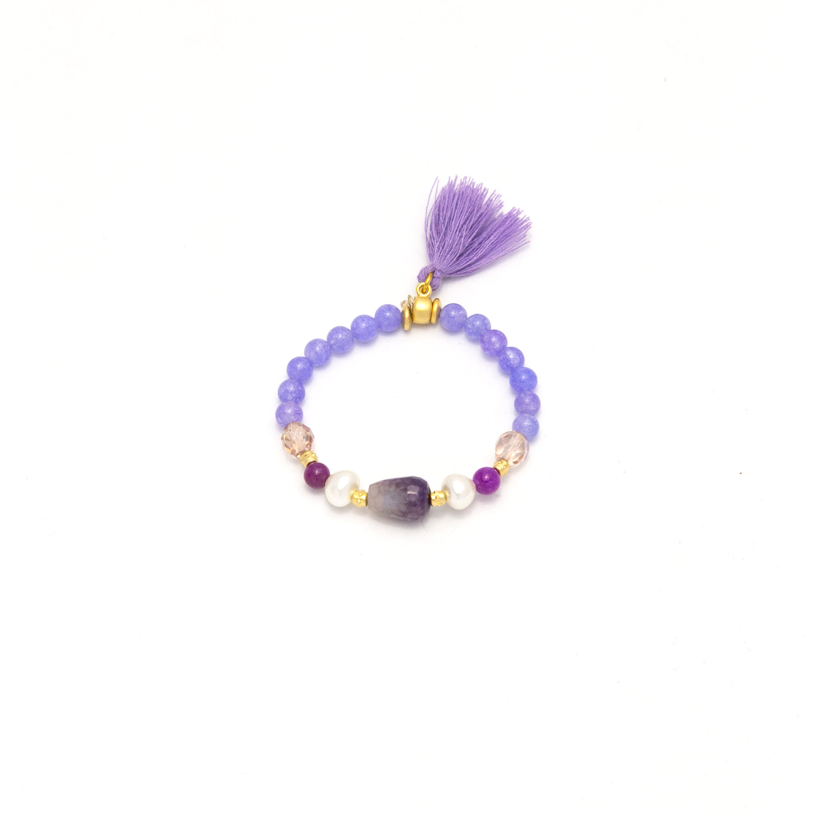 Lila Eleganz Armband